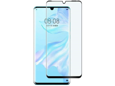 محافظ صفحه نمایش 6D فول گلس تمام چسب مناسب برای گوشی موبایل هواوی P30 pro